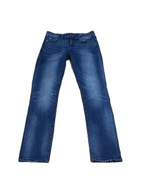 Gap 1969 Blue Denim Girlfriend Jeans Women's Size 24 Regular